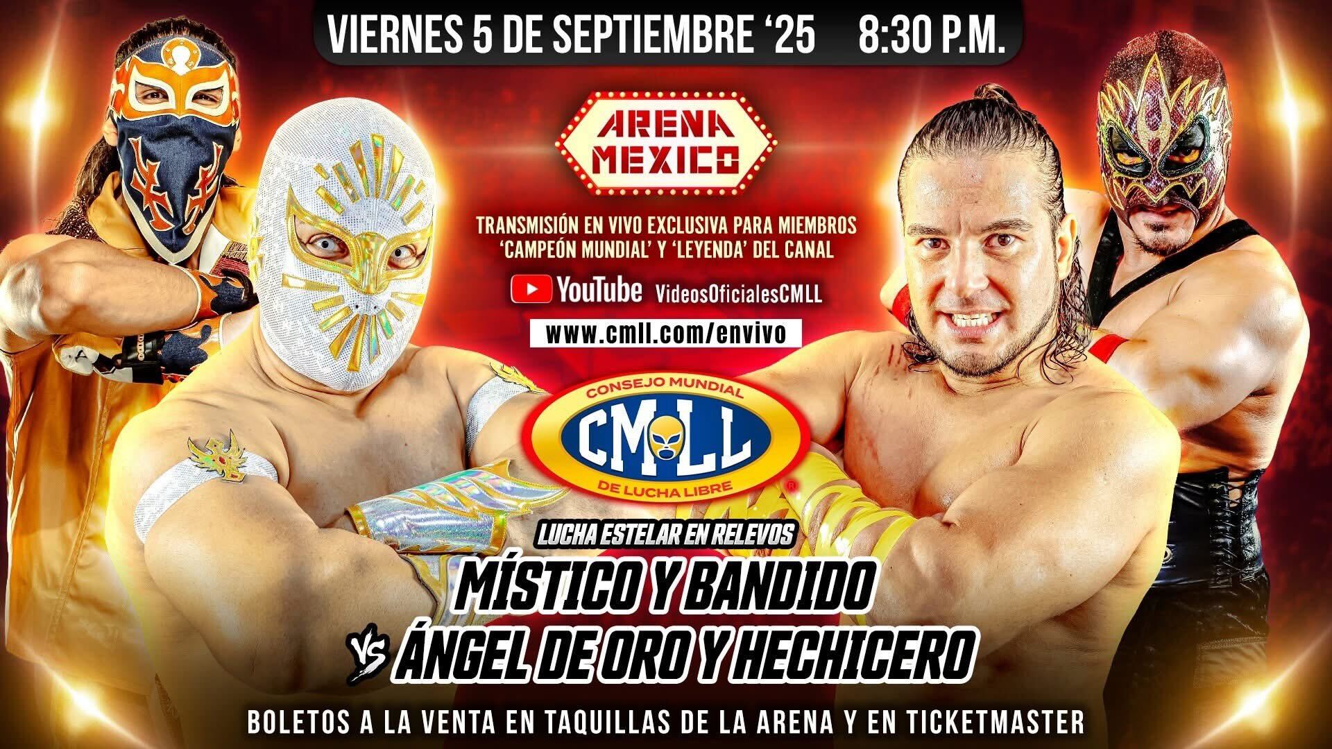 CMLL Viernes Espectacular Results (9/5/2025)