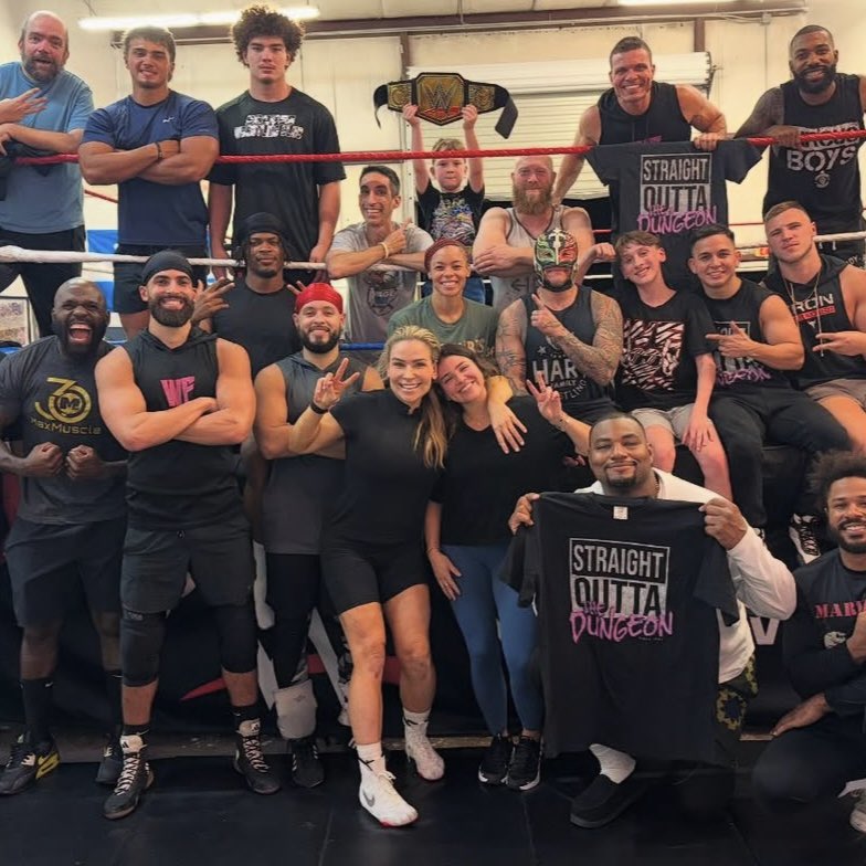 Aalyah Mysterio Trains At The Dungeon With Rey Mysterio, Natalya, Others
